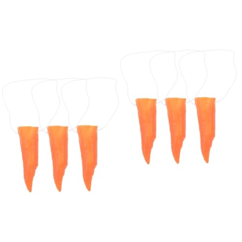 IMIKEYA 3er Set Karottennasen Für Schneemann Kostüme - Karottenmasken Für Fasching - Karneval Und Weihnachtsmann Requisiten Perfekte Anzieh Accessoires Für Lustige Verkleidungen IMIKEYA 3er Set Karottennasen Für Schneemann Kostüme - Karottenmasken Für Fasching - Karneval Und Weihnachtsmann Requisiten Perfekte Anzieh Accessoires Für Lustige Verkleidungen von IMIKEYA