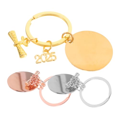 IMIKEYA 3pcs Abschlussschlüsselkettenanhänger Abschluss Abschlussschlüsselketten -rucksack Anhänger Schlüssellinge Für Hochschulabsolventen Studenten Bag Hanging Dekoration 30mm von IMIKEYA