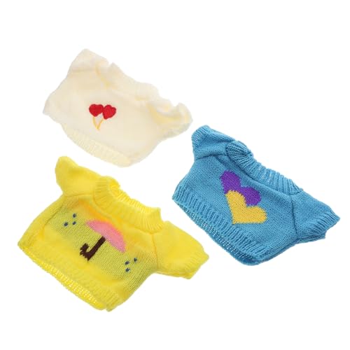 IMIKEYA 3pcs Puppenkleidung Ersatz Bären Puppenkleidung Stofftier Hemd Kompakte Puppenkostüme Puppenkleidung Für Ausgestopfte Tiere IMIKEYA 3pcs Puppenkleidung Ersatz Bären Puppenkleidung Stofftier Hemd Kompakte Puppenkostüme Puppenkleidung Für Ausgestopfte Tiere von IMIKEYA