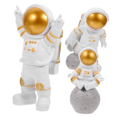 IMIKEYA 3st Raumkuchendekoration Esstischdekoration Schreibtisch Raumschiff Astronautenkulisse Figur Astronautenkuchen Geburtstagskuchen Miniatur-astronaut Kuchenschmuck Pvc IMIKEYA 3st Raumkuchendekoration Esstischdekoration Schreibtisch Raumschiff Astronautenkulisse Figur Astronautenkuchen Geburtstagskuchen Miniatur-astronaut Kuchenschmuck Pvc von IMIKEYA