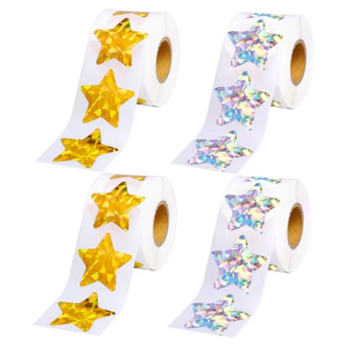 IMIKEYA 4 Rollen kleine Sternaufkleber Aufkleber Klassenzimmer Kindergartenbedarf Anreizaufkleber Belohnungsaufkleber für Schüler Ermutigen Sie Belohnungsaufkleber PVC IMIKEYA 4 Rollen kleine Sternaufkleber Aufkleber Klassenzimmer Kindergartenbedarf Anreizaufkleber Belohnungsaufkleber für Schüler Ermutigen Sie Belohnungsaufkleber PVC von IMIKEYA