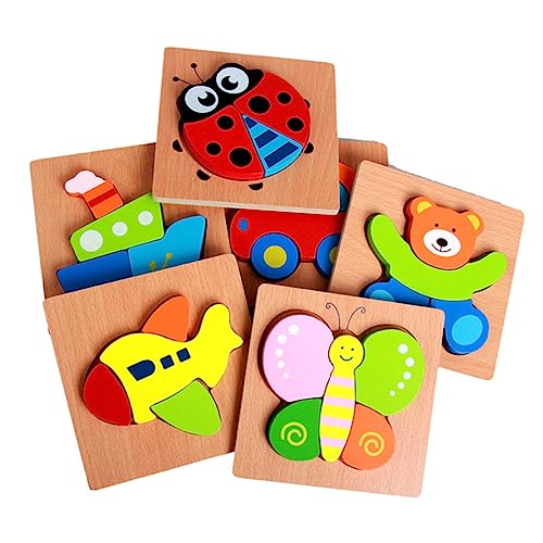 IMIKEYA 4 Sätze Tier Puzzle puzzletisch Lernen Kognitionsspielzeug Puzzlespielzeug für die frühe Bildung von Kindern Kindergarten-Rätsel Frühpädagogisches Bambus IMIKEYA 4 Sätze Tier Puzzle puzzletisch Lernen Kognitionsspielzeug Puzzlespielzeug für die frühe Bildung von Kindern Kindergarten-Rätsel Frühpädagogisches Bambus von IMIKEYA