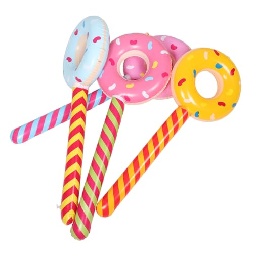 IMIKEYA 4 Stück Aufblasbarer Donut-stick Krapfen Süßigkeiten-party-dekoration Geformt Donut Aufblasbar Aufblasbarer Lutscher Schwimmt Creme Requisiten Riese Schwimmer Ö Pvc IMIKEYA 4 Stück Aufblasbarer Donut-stick Krapfen Süßigkeiten-party-dekoration Geformt Donut Aufblasbar Aufblasbarer Lutscher Schwimmt Creme Requisiten Riese Schwimmer Ö Pvc von IMIKEYA