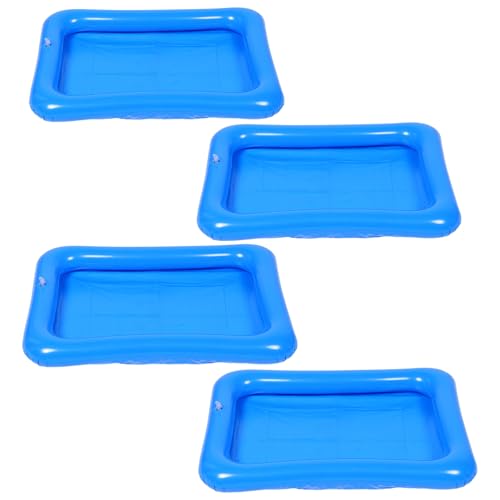 IMIKEYA 4 Stück Aufblasbarer Fischereibecken Badewanne Angelspiel Schwimmendes Badewannenspielzeug Pool-Party- schwimmendes Essenstablett Poolspielzeug für PVC Blau IMIKEYA 4 Stück Aufblasbarer Fischereibecken Badewanne Angelspiel Schwimmendes Badewannenspielzeug Pool-Party- schwimmendes Essenstablett Poolspielzeug für PVC Blau von IMIKEYA