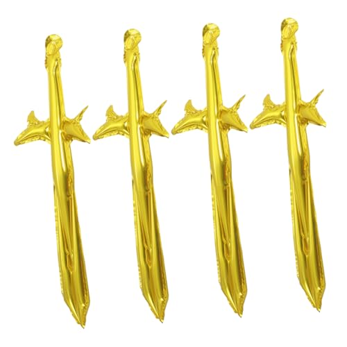 IMIKEYA 4 Stück Aufblasbares Für Aufblasbare Piratenschwerter Säbel Aufblasbare Party Schaumstoffschwerter Partypiratenschwerter Piratenspielzeug Golden Aluminiumfolie IMIKEYA 4 Stück Aufblasbares Für Aufblasbare Piratenschwerter Säbel Aufblasbare Party Schaumstoffschwerter Partypiratenschwerter Piratenspielzeug Golden Aluminiumfolie von IMIKEYA