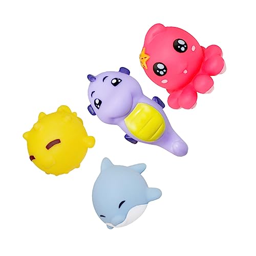 IMIKEYA 4 Stück Badespielzeug Kinderspielzeug Lustiges Quietschendes Duschspielzeug Nehmen in Tierform IMIKEYA 4 Stück Badespielzeug Kinderspielzeug Lustiges Quietschendes Duschspielzeug Nehmen in Tierform von IMIKEYA