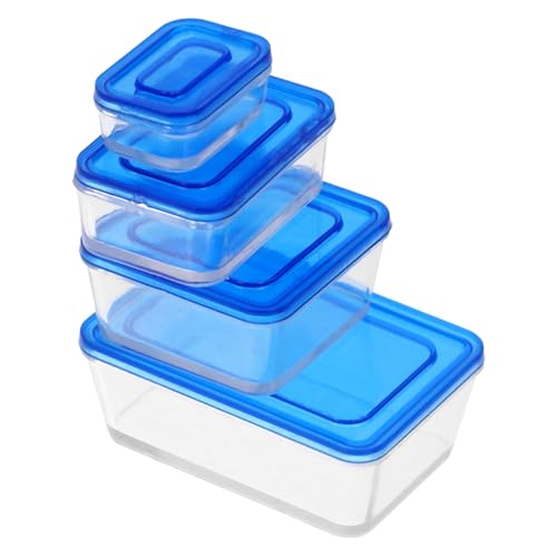 IMIKEYA 4 Stück Boxen Mini Lunchboxen Miniatur-puppenhaus Mini- Lebensmittellagerbehälter Mini-Essen Mini-Dinge Lebensmittelbehälter Mini-Sachen Abs Blue IMIKEYA 4 Stück Boxen Mini Lunchboxen Miniatur-puppenhaus Mini- Lebensmittellagerbehälter Mini-Essen Mini-Dinge Lebensmittelbehälter Mini-Sachen Abs Blue von IMIKEYA