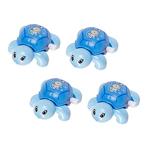 IMIKEYA 4 Stück Cartoon Wind Up Lustige Tierchen für Robuste und Sichere Mechanik für Lernspiele und Kreative Stunden Farben Zufällig Spaß für Kleinen Zufällige Farbe von IMIKEYA