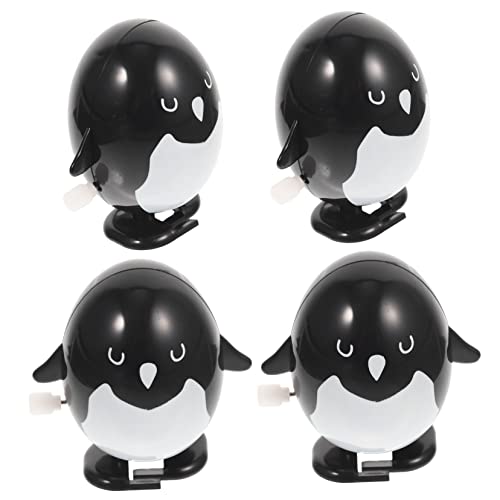 IMIKEYA 4 Stück Clockwork Penguin - Plüsch -Windspielzeug Uhrwerk Kinderspielzeug Masse Spielzeugmechanismus zum Aufziehen Uhrwerk Plastik IMIKEYA 4 Stück Clockwork Penguin - Plüsch -Windspielzeug Uhrwerk Kinderspielzeug Masse Spielzeugmechanismus zum Aufziehen Uhrwerk Plastik von IMIKEYA