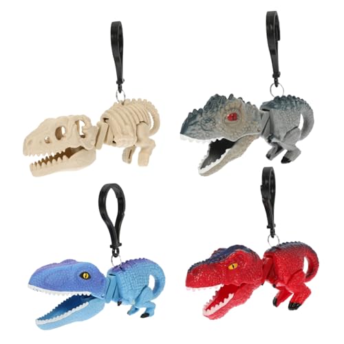 IMIKEYA 4 Stück Dinosaurier -Clip -Schlüsselbund Dinosaurier- Kinderspielzeug lustiges Dinosaurierspielzeug lustiges Beißendes Handdinosaurierspielzeug Abs IMIKEYA 4 Stück Dinosaurier -Clip -Schlüsselbund Dinosaurier- Kinderspielzeug lustiges Dinosaurierspielzeug lustiges Beißendes Handdinosaurierspielzeug Abs von IMIKEYA