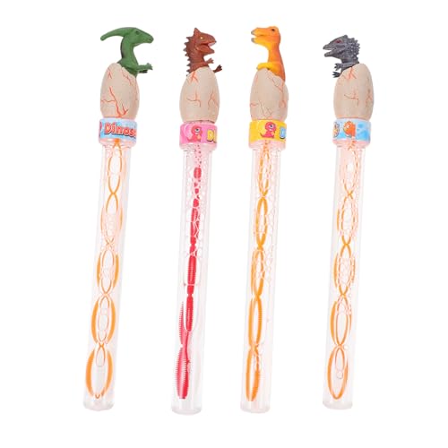 IMIKEYA 4 Stück Dinosaurier-Ei-blasenstab Kinderspielzeug Blasenstöcke Outdoor-aktivitätsspielzeug Cartoon Blase Zauberstab Zubehör Für Die Sommerparty Outdoor- Plastik IMIKEYA 4 Stück Dinosaurier-Ei-blasenstab Kinderspielzeug Blasenstöcke Outdoor-aktivitätsspielzeug Cartoon Blase Zauberstab Zubehör Für Die Sommerparty Outdoor- Plastik von IMIKEYA