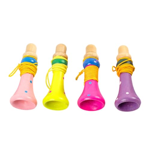 IMIKEYA 4 Stück Kleines Trompetenspielzeug Aus Holz Für Babys Und Kleinkinder Musikinstrument Für Kinderinstrument Lerninstrument Holztrompetenspielzeug Anfängertrompete IMIKEYA 4 Stück Kleines Trompetenspielzeug Aus Holz Für Babys Und Kleinkinder Musikinstrument Für Kinderinstrument Lerninstrument Holztrompetenspielzeug Anfängertrompete von IMIKEYA