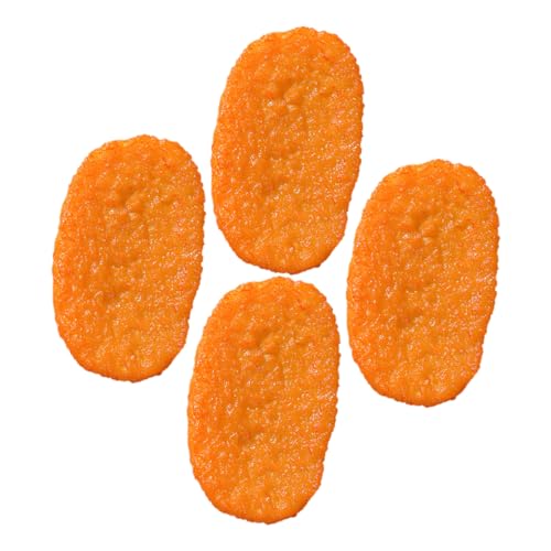 IMIKEYA 4 Stück Knuspriger Kartoffelmodell gefälschtes Lebensmittelmodell künstliche frittierte Lebensmittel Fake-Snack-Modell frittiertes lebensmittelmodell Faux-Food- PVC IMIKEYA 4 Stück Knuspriger Kartoffelmodell gefälschtes Lebensmittelmodell künstliche frittierte Lebensmittel Fake-Snack-Modell frittiertes lebensmittelmodell Faux-Food- PVC von IMIKEYA