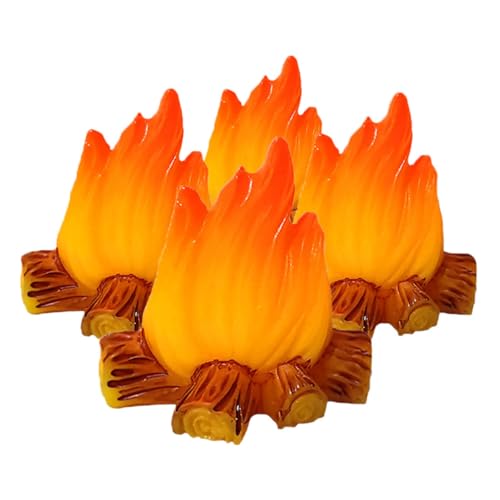 IMIKEYA 4stücke Miniatur Campfire Deko Künstliches Feuer Für Puppenhäuser Und Mikrolandschaften Realistisches Harz Modell Für Camping Party Dekorationen Und Spielzeug IMIKEYA 4stücke Miniatur Campfire Deko Künstliches Feuer Für Puppenhäuser Und Mikrolandschaften Realistisches Harz Modell Für Camping Party Dekorationen Und Spielzeug von IMIKEYA