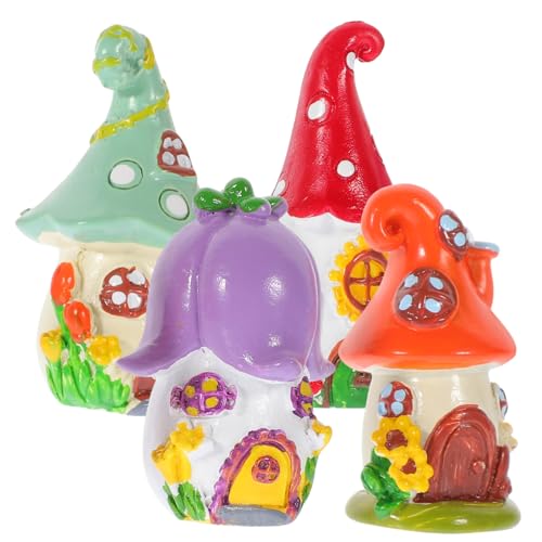 IMIKEYA 4 Stück Mikro-landschaftsdekoration Fee Drinnen Miniatur Figuren Fälschung Anlage Zwerge Ornamente Bastelset Mini-Handwerk Zu Hause Entzückende Mini-hausdekoration Hausbedarf Harz IMIKEYA 4 Stück Mikro-landschaftsdekoration Fee Drinnen Miniatur Figuren Fälschung Anlage Zwerge Ornamente Bastelset Mini-Handwerk Zu Hause Entzückende Mini-hausdekoration Hausbedarf Harz von IMIKEYA