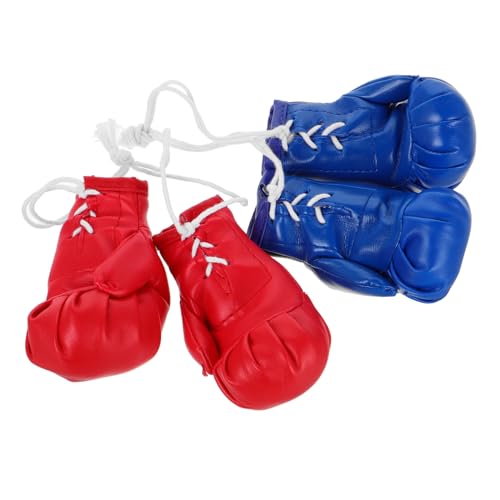 IMIKEYA 4 Stück Mini Boxhandschuhe für Autospiegel Stylische Rote und Blaue Miniatur Boxhandschuhe als Anhänger für Home Decor und Party Dekorationen für Box Fans und Sammler IMIKEYA 4 Stück Mini Boxhandschuhe für Autospiegel Stylische Rote und Blaue Miniatur Boxhandschuhe als Anhänger für Home Decor und Party Dekorationen für Box Fans und Sammler von IMIKEYA