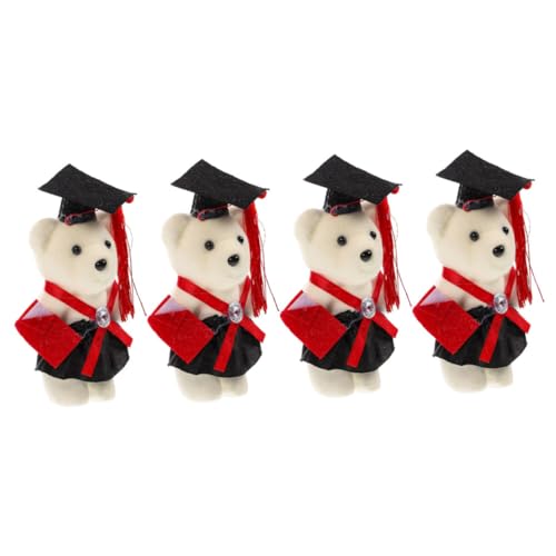 IMIKEYA 4 Stück Mini-plüschbär Als Abschluss Bär Plüschbär Dekorativer Graduierungs-plüschbär Plüschbärenspielzeug Abschlussbär Vorhanden Schaum IMIKEYA 4 Stück Mini-plüschbär Als Abschluss Bär Plüschbär Dekorativer Graduierungs-plüschbär Plüschbärenspielzeug Abschlussbär Vorhanden Schaum von IMIKEYA