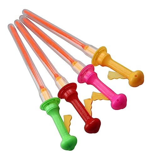 IMIKEYA 4 Stück Partygeschenke Party mitgebsel spielwaren Toy Riesenseifenblasen spielsachen blasenstick beemysafe Blasenstab Outdoor-Spielblasenstäbe Bubble-Maker-Stick von IMIKEYA