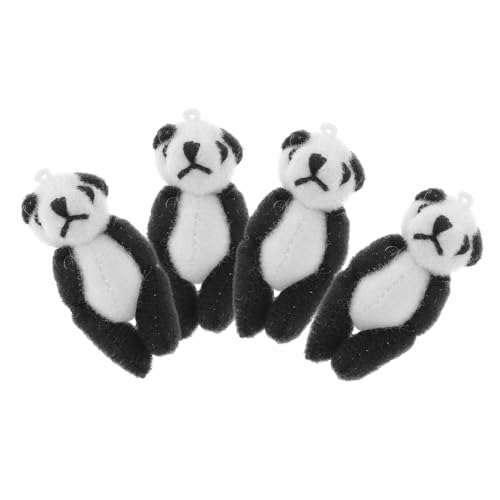 IMIKEYA 4 Stück Plüsch Panda Anhänger Süße Panda Puppen für Weiche Plüschtiere für Jungen Kleidung und Taschen IMIKEYA 4 Stück Plüsch Panda Anhänger Süße Panda Puppen für Weiche Plüschtiere für Jungen Kleidung und Taschen von IMIKEYA