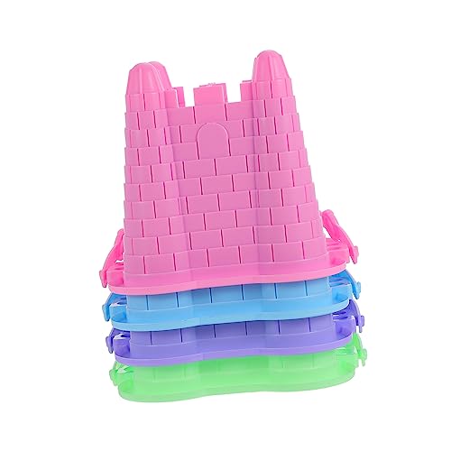 IMIKEYA 4 Stück Sandburg-Eimer Sandburgform Aus Kunststoff Formen Für Sandburgen Kreativer Strandsandeimer Kleine Sandeimer Sandcastle Building Toys Bunter Sandeimer Plastik IMIKEYA 4 Stück Sandburg-Eimer Sandburgform Aus Kunststoff Formen Für Sandburgen Kreativer Strandsandeimer Kleine Sandeimer Sandcastle Building Toys Bunter Sandeimer Plastik von IMIKEYA