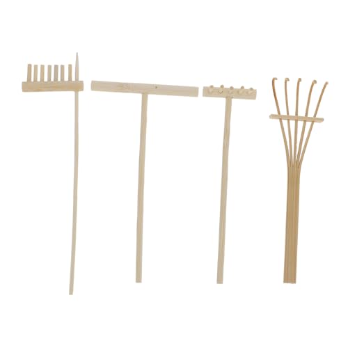 IMIKEYA 4 Stück Sandmalerei Bambus -Rake -Set Meditation Rechen Werkzeug klein tischdeko esstisch Tischdekoration Mini-Zen-Gartengeräte Zen-Garten für den Schreibtisch Legierung Khaki IMIKEYA 4 Stück Sandmalerei Bambus -Rake -Set Meditation Rechen Werkzeug klein tischdeko esstisch Tischdekoration Mini-Zen-Gartengeräte Zen-Garten für den Schreibtisch Legierung Khaki von IMIKEYA