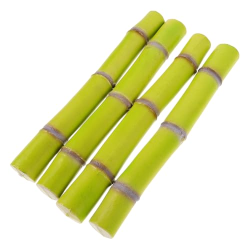 IMIKEYA 4 Stück Simuliertes Zuckerrohrmodell Dandiya-Sticks Bambuspfähle Zuckerrohr-Sticks Bambusstöcke großer Bambus Zuckerrohrpflanze Rohrzucker Plastik Light Green IMIKEYA 4 Stück Simuliertes Zuckerrohrmodell Dandiya-Sticks Bambuspfähle Zuckerrohr-Sticks Bambusstöcke großer Bambus Zuckerrohrpflanze Rohrzucker Plastik Light Green von IMIKEYA