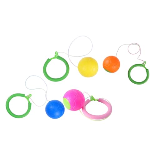 IMIKEYA 4 Stück Sprungring Sprungball Seil Knöchel Sprungball Spiel Sprungball Sprungbein Sport Knöchel Sprung Sprungring Sprungspielzeug Ball Sprungball von IMIKEYA