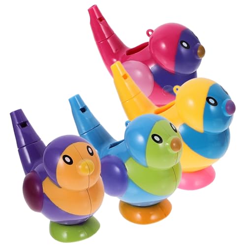 IMIKEYA 4 Stück Teiliges Badespielzeug Vogelpfeife aus Kunststoff Leichtes Handgerechtes Badewannenspielzeug mit Niedlicher Cartoon Vogelform für Kleinkinder und Montessori Sensorikspaß IMIKEYA 4 Stück Teiliges Badespielzeug Vogelpfeife aus Kunststoff Leichtes Handgerechtes Badewannenspielzeug mit Niedlicher Cartoon Vogelform für Kleinkinder und Montessori Sensorikspaß von IMIKEYA