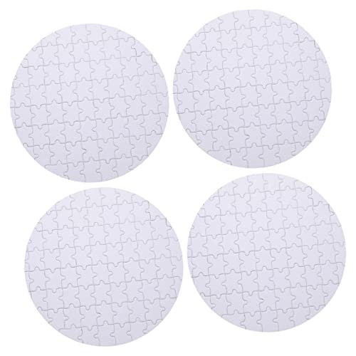 IMIKEYA 4 Stück Teiliges Sublimations Puzzle Leere DIY Puzzles für Wärmeübertragung Kreative Projekte Glänzende Oberfläche Sicher und Kinderfreundlich IMIKEYA 4 Stück Teiliges Sublimations Puzzle Leere DIY Puzzles für Wärmeübertragung Kreative Projekte Glänzende Oberfläche Sicher und Kinderfreundlich von IMIKEYA