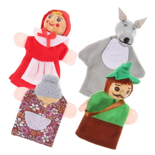 IMIKEYA 4 Stück Teiliges aus Niedlichen Tier Fingerpuppen für Kleinkinder Geschichtenerzählen Rollenspiele und Kreative Spielstunden IMIKEYA 4 Stück Teiliges aus Niedlichen Tier Fingerpuppen für Kleinkinder Geschichtenerzählen Rollenspiele und Kreative Spielstunden von IMIKEYA
