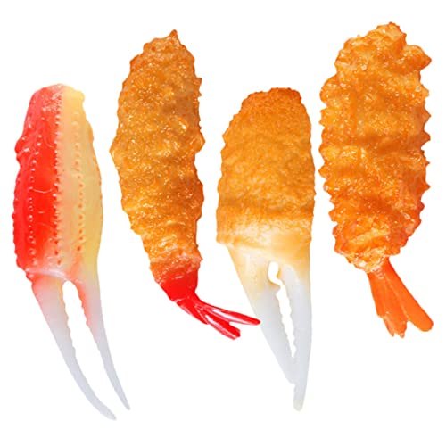 IMIKEYA 4 Stück Tempura Garnelen Modell Vorgeben Kind Gefälschte Tempuras Requisite Kunstlebensmitteldekor Realistische Küchenlebensmittel Ornament Simulationsrequisiten IMIKEYA 4 Stück Tempura Garnelen Modell Vorgeben Kind Gefälschte Tempuras Requisite Kunstlebensmitteldekor Realistische Küchenlebensmittel Ornament Simulationsrequisiten von IMIKEYA