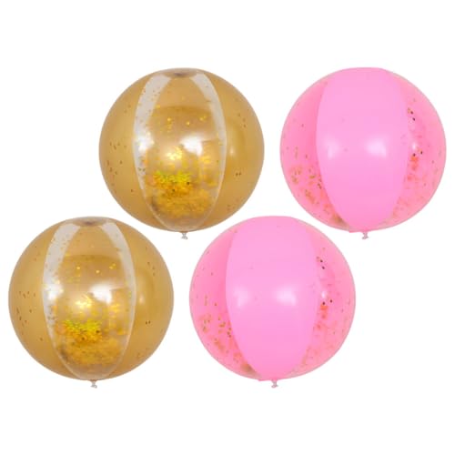 IMIKEYA 4 Stück Transparenter Strandball Strandball Strandball Wasser Strandspielzeug Wasserspielzeug Ball Wasserspielball Aufblasbarer Strandball Aufblasbare Strandbälle Pvc IMIKEYA 4 Stück Transparenter Strandball Strandball Strandball Wasser Strandspielzeug Wasserspielzeug Ball Wasserspielball Aufblasbarer Strandball Aufblasbare Strandbälle Pvc von IMIKEYA