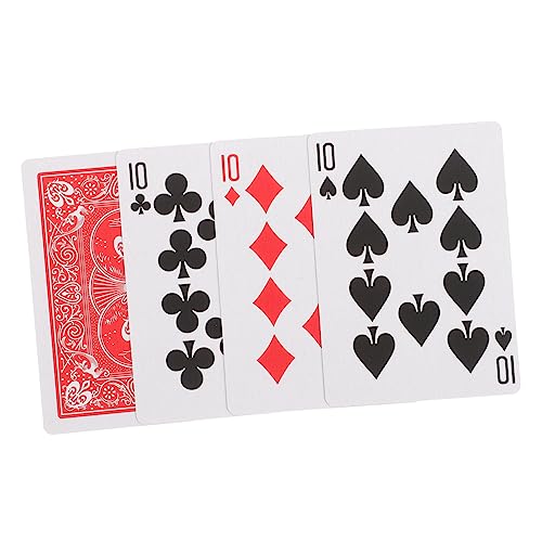IMIKEYA 4 Stück Trickspielkarten Tricks Requisiten Karten für Pokerspiele pokerkarten kartenhalter Spielkarten Party Spielkarten Tischspielkarten Pokerspiel für Party Kartenspiele Papier IMIKEYA 4 Stück Trickspielkarten Tricks Requisiten Karten für Pokerspiele pokerkarten kartenhalter Spielkarten Party Spielkarten Tischspielkarten Pokerspiel für Party Kartenspiele Papier von IMIKEYA