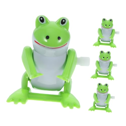 IMIKEYA 4 Stück Uhrwerk-Frosch- interaktives Wind-Up Handkurbel Grüne Frösche Frosch Zubehör Froschspielzeug Plastik Green IMIKEYA 4 Stück Uhrwerk-Frosch- interaktives Wind-Up Handkurbel Grüne Frösche Frosch Zubehör Froschspielzeug Plastik Green von IMIKEYA