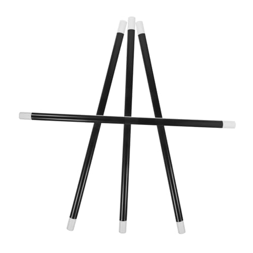 IMIKEYA 4 Stück Zauberstab Zauberspruch-Requisite Zauberstock Zauberer-Requisite Trickstab würfelunterlage photostickomni Magischer Stab Partygeschenk magisches Werkzeug Plastik Black IMIKEYA 4 Stück Zauberstab Zauberspruch-Requisite Zauberstock Zauberer-Requisite Trickstab würfelunterlage photostickomni Magischer Stab Partygeschenk magisches Werkzeug Plastik Black von IMIKEYA