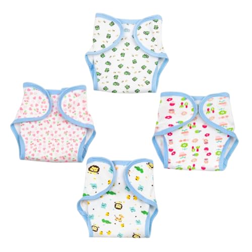 IMIKEYA 4 Stücke Puppe Windel Puppe Windeln Reborn Windel Tasche von IMIKEYA