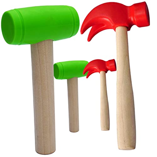 IMIKEYA 4 Stücke Simulation Hammer Der Hammer Mallet Kleinkind Gefälschte Simulation Hammer Werkzeuge Simulation Mallet Hammer Gefälschte Mallet Holz IMIKEYA 4 Stücke Simulation Hammer Der Hammer Mallet Kleinkind Gefälschte Simulation Hammer Werkzeuge Simulation Mallet Hammer Gefälschte Mallet Holz von IMIKEYA