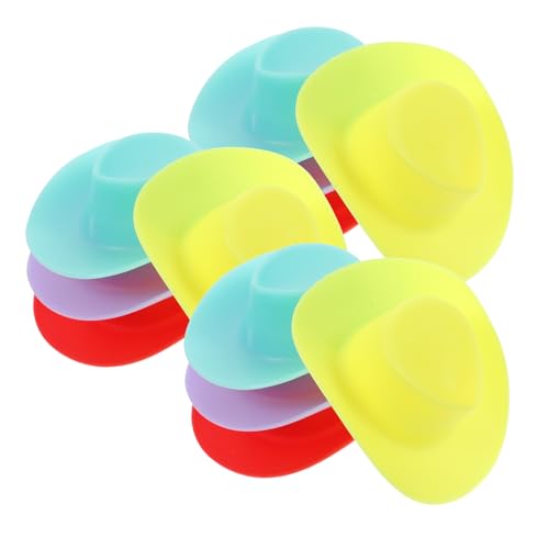IMIKEYA 40 Stück Farbiger Mini -Cowboyhut Puppe Kinderhüte Party funkelnder Cowboyhut Miniatur winziger Hut kleine Cowboyhüte winzige Hüte kleine Hüte austauschbare Mini-Hüte Plastik IMIKEYA 40 Stück Farbiger Mini -Cowboyhut Puppe Kinderhüte Party funkelnder Cowboyhut Miniatur winziger Hut kleine Cowboyhüte winzige Hüte kleine Hüte austauschbare Mini-Hüte Plastik von IMIKEYA