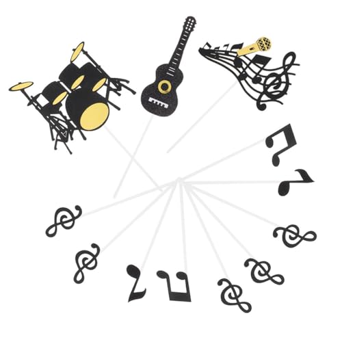 IMIKEYA 40 Stück Kuchendekorationseinsatz Geburtstagstorte Musik Tischdekorationen Für Den Tisch Musiknoten Musiknoten Tischdekorationen Gitarre Geburtstagsdekorationen IMIKEYA 40 Stück Kuchendekorationseinsatz Geburtstagstorte Musik Tischdekorationen Für Den Tisch Musiknoten Musiknoten Tischdekorationen Gitarre Geburtstagsdekorationen von IMIKEYA