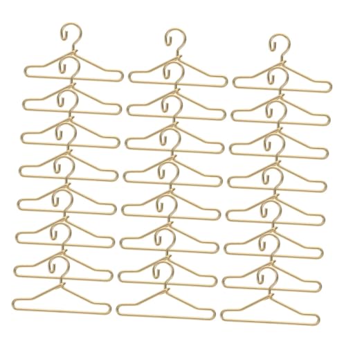 IMIKEYA 40 Stück Mini-Puppen-Puppen-Kleiderbügel Babypuppen Kleidung Puppenhaus Prinzessin Halter Outfits Miniatur-Kleiderbügel aus Legierung Kleiderbügel für Puppen Golden IMIKEYA 40 Stück Mini-Puppen-Puppen-Kleiderbügel Babypuppen Kleidung Puppenhaus Prinzessin Halter Outfits Miniatur-Kleiderbügel aus Legierung Kleiderbügel für Puppen Golden von IMIKEYA