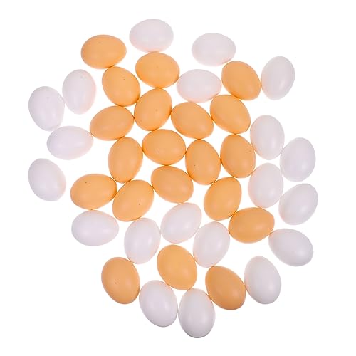 IMIKEYA 40 Stück Simulations-ei- Eier Selber Bemalen Bausatz Spielzeugeier Party Gefüllt Weiße Gefälschte Eier Gefälschte Lebensmitteleier Realistische Gefälschte Eier Für Plastik IMIKEYA 40 Stück Simulations-ei- Eier Selber Bemalen Bausatz Spielzeugeier Party Gefüllt Weiße Gefälschte Eier Gefälschte Lebensmitteleier Realistische Gefälschte Eier Für Plastik von IMIKEYA