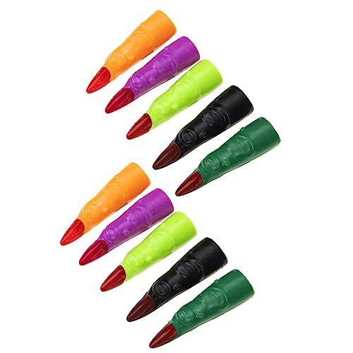 IMIKEYA 40 Teiliges Halloween Nagelset Hexenfinger Falschverlängerungen Dekorationen Trick Halloween Fingerkrallen Rave Frauen Massennägel Halloween Finger Quadratisch Klein IMIKEYA 40 Teiliges Halloween Nagelset Hexenfinger Falschverlängerungen Dekorationen Trick Halloween Fingerkrallen Rave Frauen Massennägel Halloween Finger Quadratisch Klein von IMIKEYA