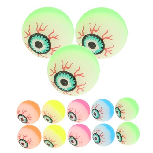 IMIKEYA 40Stücke Gruselige Hüpfbälle Spaß für Halloween Partys Springbälle mit Augendesign Umweltfreundliches für Ballspiele und Kreative Aktivitäten IMIKEYA 40Stücke Gruselige Hüpfbälle Spaß für Halloween Partys Springbälle mit Augendesign Umweltfreundliches für Ballspiele und Kreative Aktivitäten von IMIKEYA
