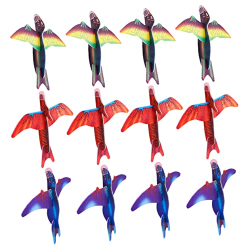 IMIKEYA 48 Stück Dinosaurier Flugzeug spielzeuge Schaumflugzeug Segelflugzeuge Flugzeuge Segelflugzeuge für Outdoor- für Flugzeugspielzeug Eva von IMIKEYA