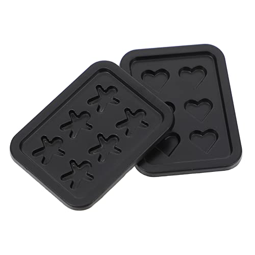 IMIKEYA 4Stücke Backblech Für Puppenhaus Teiliges Zubehör Für Kreative Spielküche Leicht Für DIY Puppenhaus Zubehör Mini von IMIKEYA
