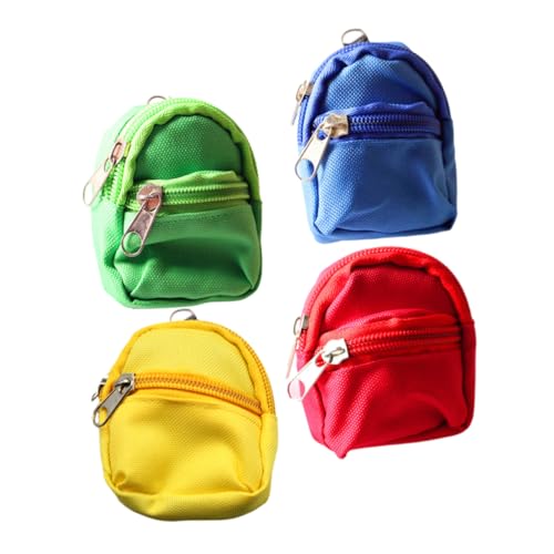 IMIKEYA 4Stücke Rucksack Puppen Rucksäcke Für Puppenhaus Dekoration Dekorativer Mini Rucksack Langlebiges Stoffmodell Für Realistische IMIKEYA 4Stücke Rucksack Puppen Rucksäcke Für Puppenhaus Dekoration Dekorativer Mini Rucksack Langlebiges Stoffmodell Für Realistische von IMIKEYA