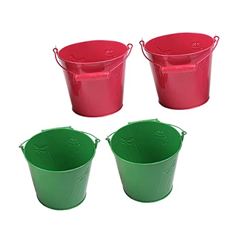 IMIKEYA 4Stücke Spielzeugeimer Für Sandspielzeuge Für Strand Garten Und Sandkasten Zufällige Farben Lehrmittel Und Kinderspielzeug von IMIKEYA