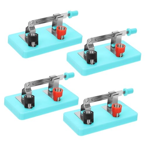IMIKEYA 4Stücke Spst für Physik Experimente Niederspannungs für Schulprojekte DIY Schaltungen Unterrichtsmaterialien für Kreative Lernaktivitäten IMIKEYA 4Stücke Spst für Physik Experimente Niederspannungs für Schulprojekte DIY Schaltungen Unterrichtsmaterialien für Kreative Lernaktivitäten von IMIKEYA
