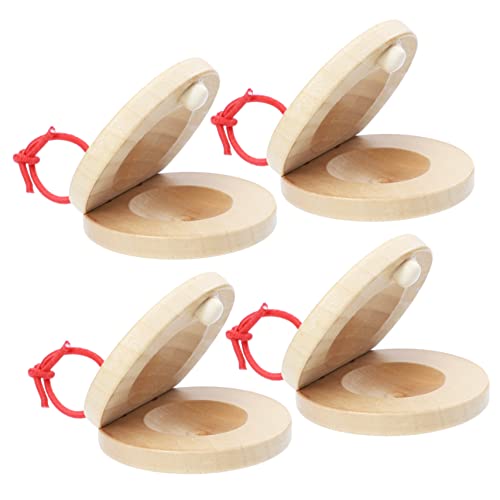 IMIKEYA 4Stücke Teiliges Castanet für Musikalisches Bildungsinstrument aus Sicheren Materialien Hand und Gehirn Koordinationsübungen Langlebig und Praktisch IMIKEYA 4Stücke Teiliges Castanet für Musikalisches Bildungsinstrument aus Sicheren Materialien Hand und Gehirn Koordinationsübungen Langlebig und Praktisch von IMIKEYA