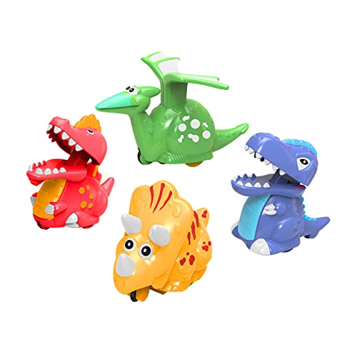 IMIKEYA 4Stücke Teiliges Drücken und Spielzeugauto für Lustige Dinosaurierautos aus Hochwertigem Sicher und Langlebig für Kreative Spiele IMIKEYA 4Stücke Teiliges Drücken und Spielzeugauto für Lustige Dinosaurierautos aus Hochwertigem Sicher und Langlebig für Kreative Spiele von IMIKEYA